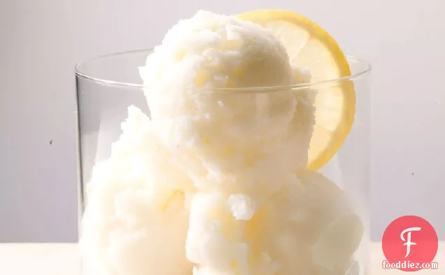 Lemon-ginger Frozen Yogurt