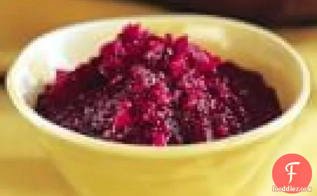 Cranberry Relish With Ginger