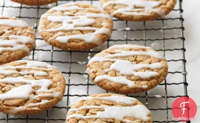 Frosted Ginger Cookies