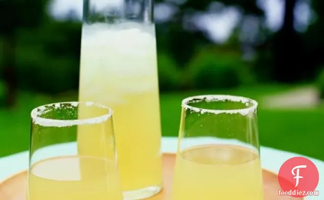 Ginger-Rosemary Lemon-Drop Cocktails