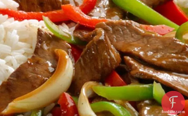 अदरक काली मिर्च स्टेक