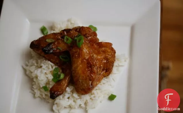 Ginger-honey Chicken Wings