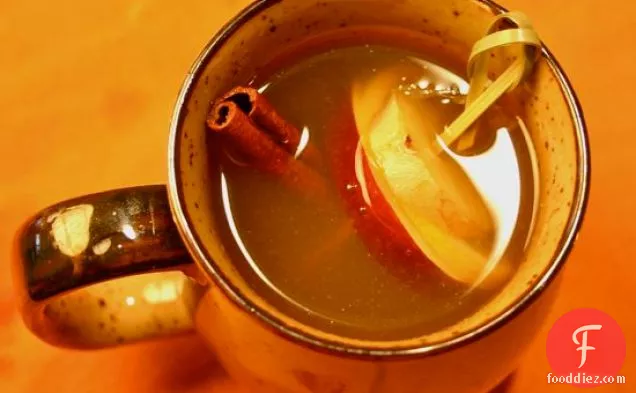 Hot Apple-ginger Toddy Straight Up Cocktails And Spirits