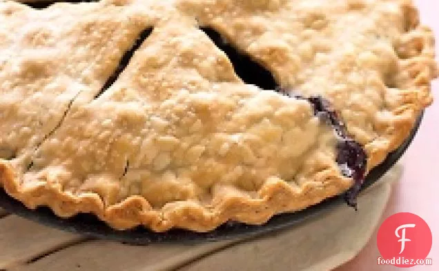 Blueberry-ginger Pie