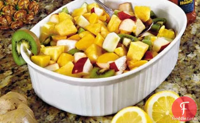 Ginger-and-Lemon Fruit Salad