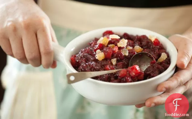 Cranberry Sauce With Ginger