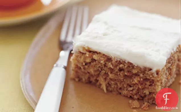 Parsnip Spice Cake With Ginger Cream Cheese Frosting
