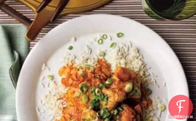 Slow-cooker Curried Chicken With Ginger And Yogurt