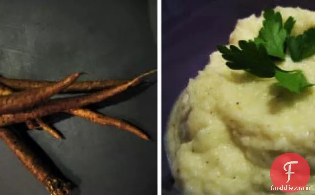 Buttery Salsify Puree With Horseradish