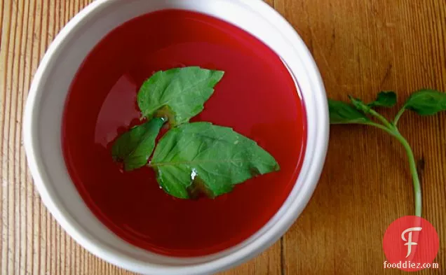 Jamie Oliver's Tomato Consommé