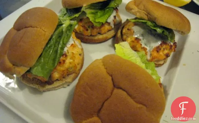 Super Bowl Or Super Tuesday Party? Serve Salmon Burgers