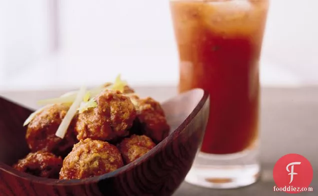 Bloody Mary Cocktail Meatballs