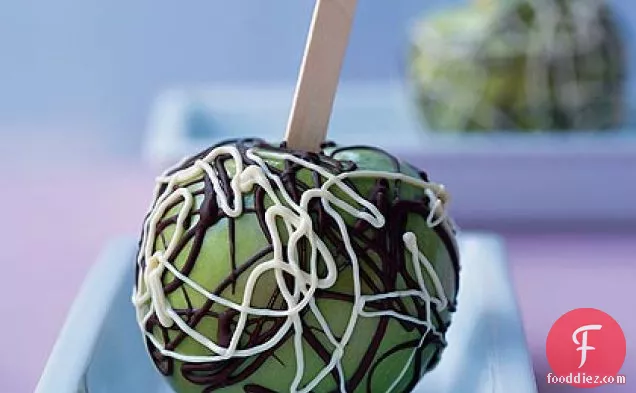 Jackson Pollock Candied Apples