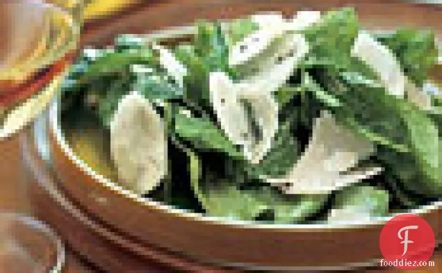 Jerusalem Artichoke and Arugula Salad with Parmesan