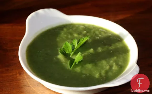 Spinach And Jerusalem Artichoke Soup
