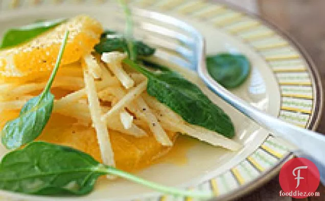 Jicama And Orange Salad With Citrus-cumin Vinaigrette