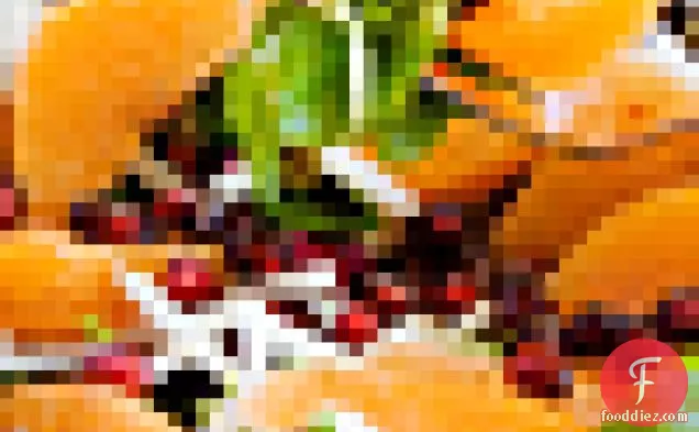 Pomegranate, Orange, And Jicama Salad