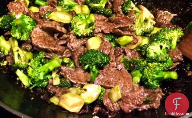 Stir-fried Grass-fed Beef And Broccoli