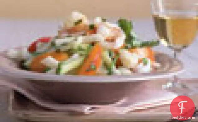 Shrimp, Jícama, And Apricot Salad
