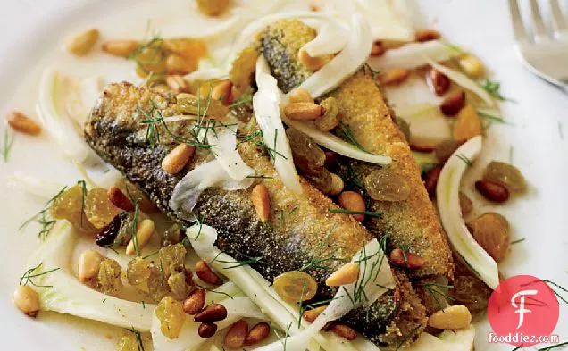 Marinated Sardines with Fennel, Raisins and Pine Nuts