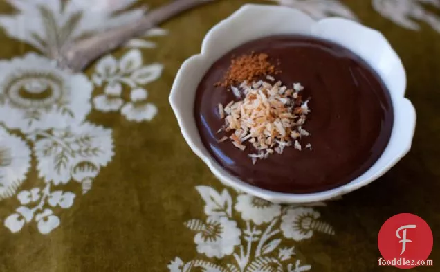 Coconut Chocolate Pudding Recipe