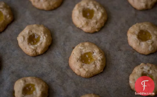Honey-sweetened Thumbprint Cookie Recipe
