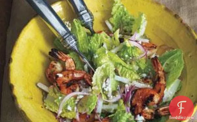 Mexican Grilled Shrimp Caesar Salad