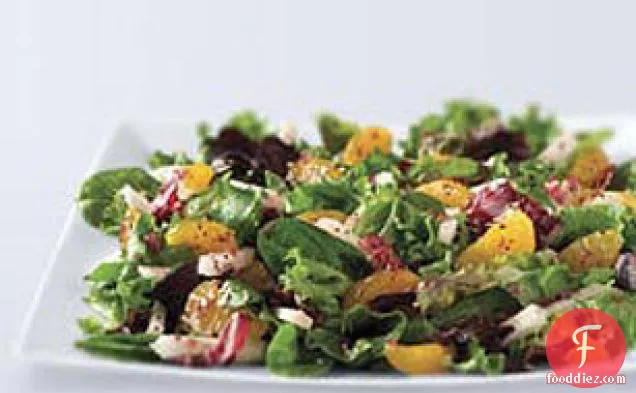 Raspberry Vinaigrette & Orange Salad