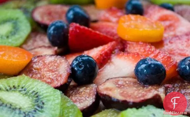Healthier Summer Fresh Fruit Tart
