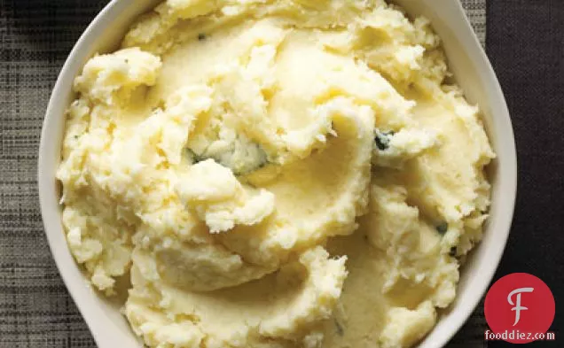 Sage-infused Mashed Potatoes and Parsnips