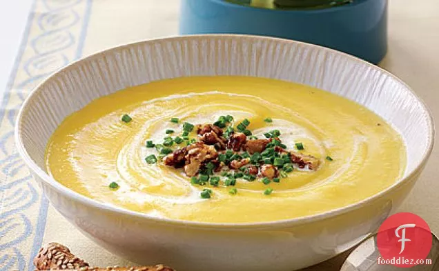 Creamy Ginger-Parsnip Soup