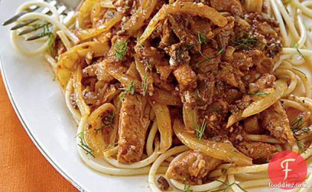 Fennel-Sardine Spaghetti