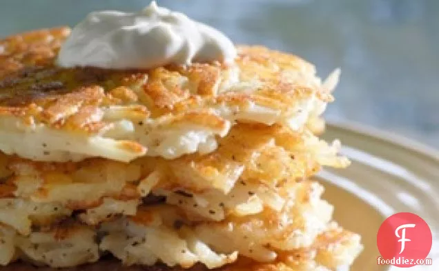 Rachael Ray's Potato Parsnip Pancakes