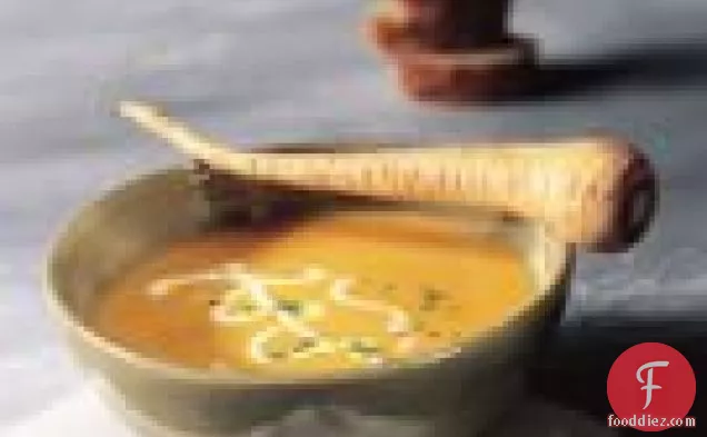 पार्सनिप और गाजर का सूप