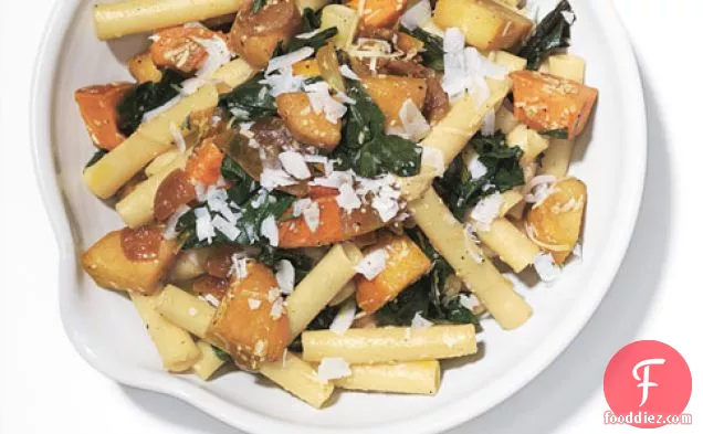 Ziti With Skillet-roasted Root Vegetables
