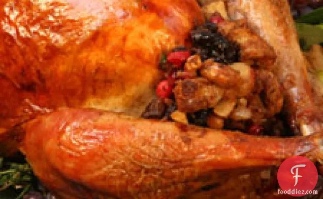 Turkey With Fruit And Nut Stuffing