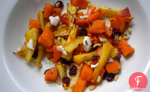 Rustic Root Vegetable Salad With Citrus And Thyme