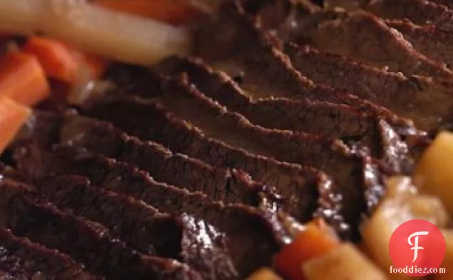 Braised Brisket And Roots Recipe