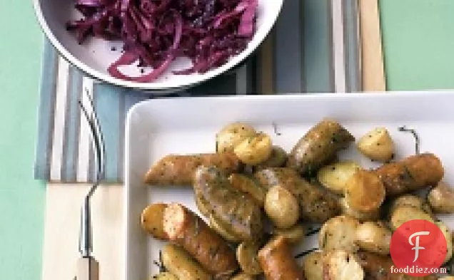 Roasted Chicken Sausage And Potatoes