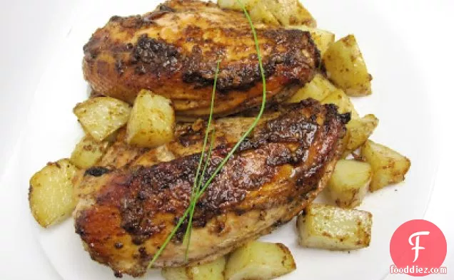 Baked Chicken And Potatoes