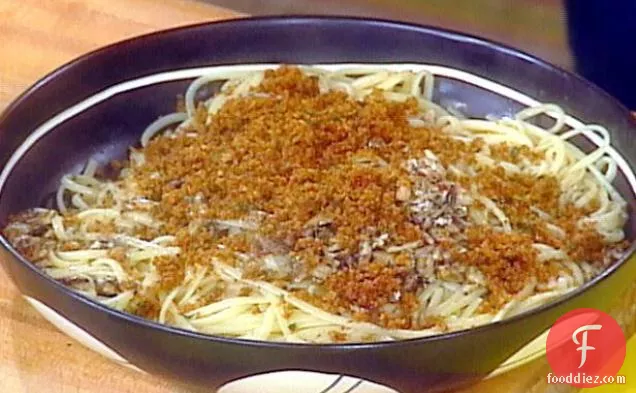 Sicilian-Style Sardine Pasta with Bread Crumbs