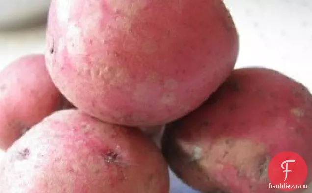 Bacon Gorgonzola Stuffed Baby Red Potatoes