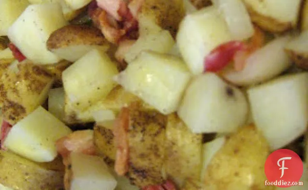 Microwave Dutch Oven Potatoes