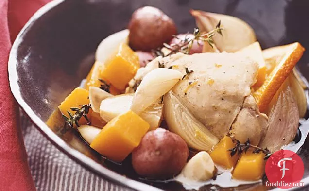 Slow-Cooker Orange Chicken with Potatoes