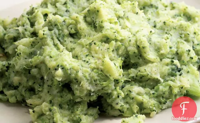 Cheesy Broccoli Potato Mash Recipe