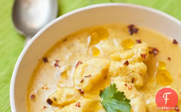 Dahi Ke Aloo (potato And Yogurt Soup)