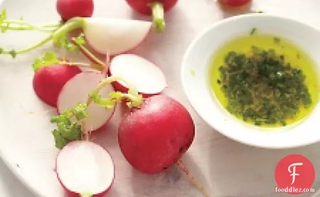 Radishes With Olive Oil