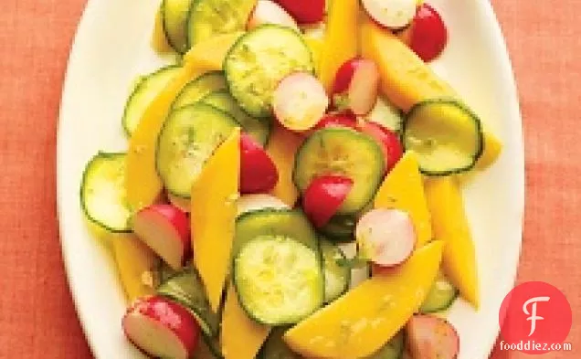 Mango And Radish Salad With Lime Dressing