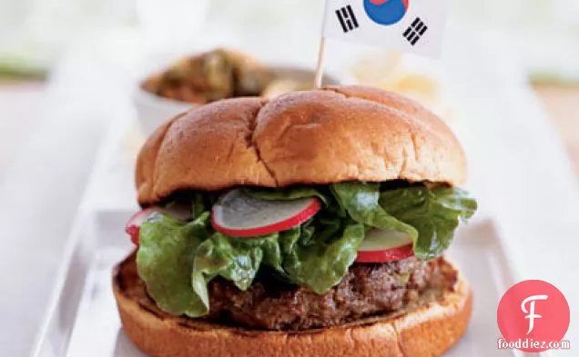 Korean Barbecue Burgers