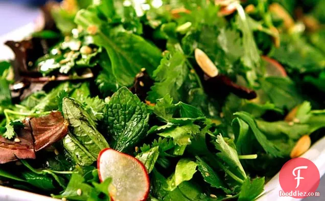 Fresh Herb Salad With Seeds